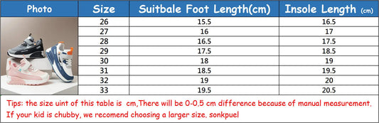 Kids Breathable Comfortable Sports Running Shoes