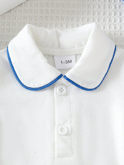 3Pcs/Set Newborn Baby Boys Gentleman Casual Outfit