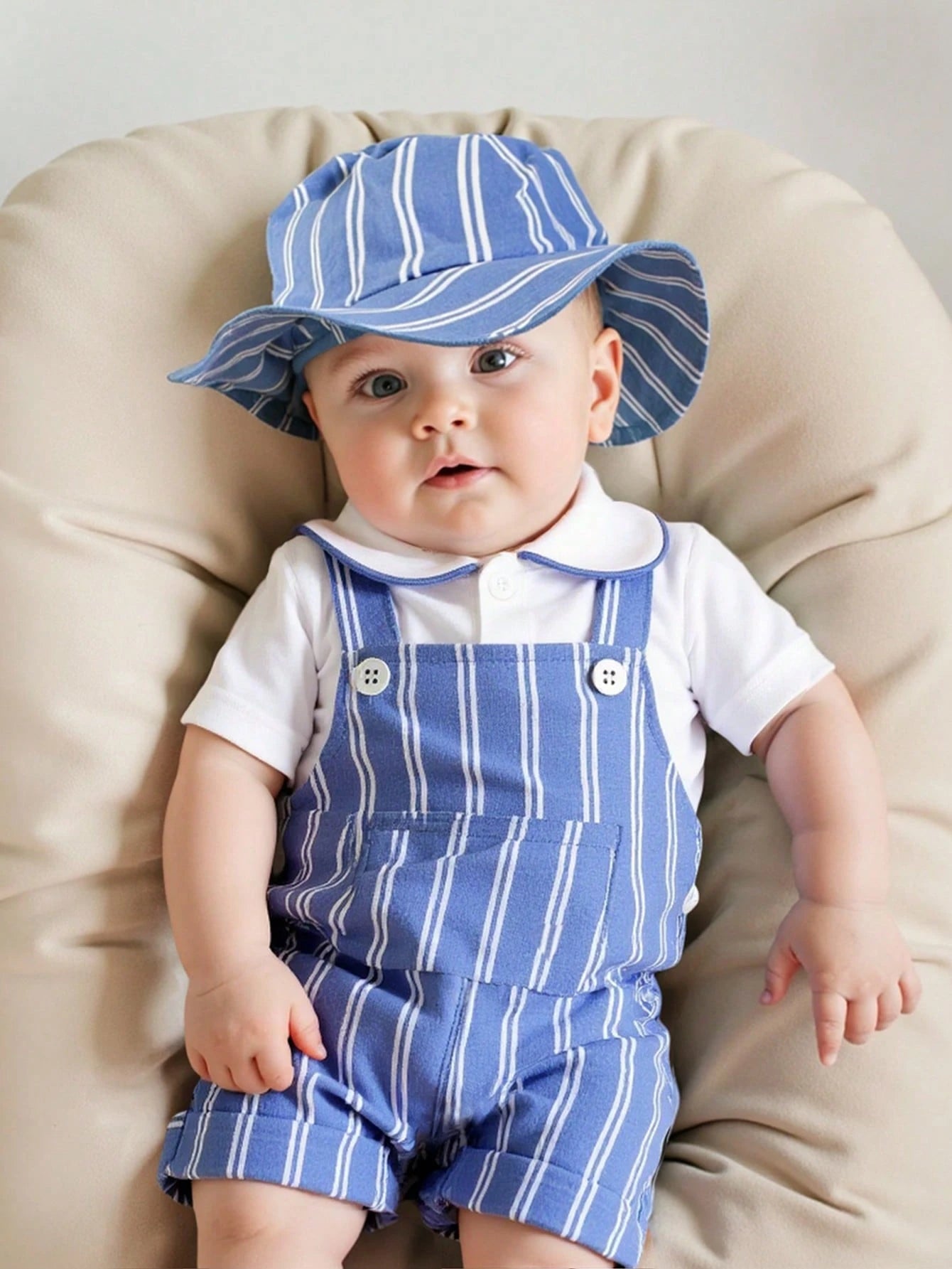3Pcs/Set Newborn Baby Boys Gentleman Casual Outfit